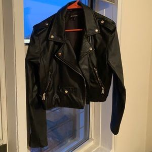 Size 14 Faux Leather Jacket